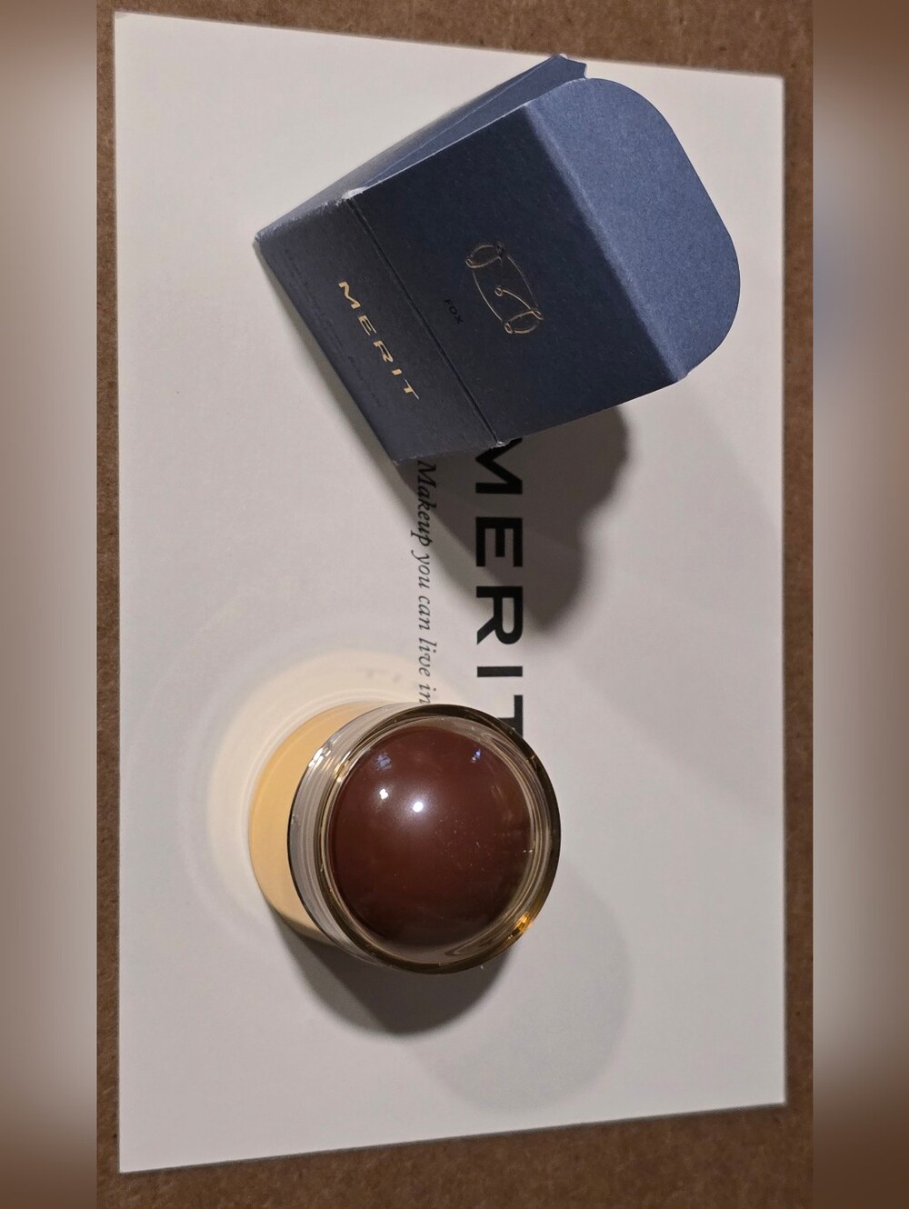 Merit Flush Balm Mini In Fox — NEW 4.5g 0.16oz Price Firm